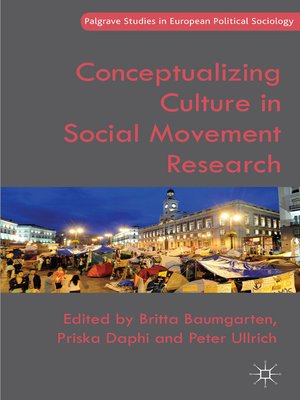 cover image of Conceptualizing Culture in Social Movement Research
